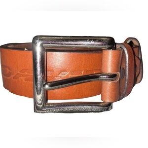 Harley-Davidson Woman’s Brown Genuine Leather Belt Size 28 XS/S